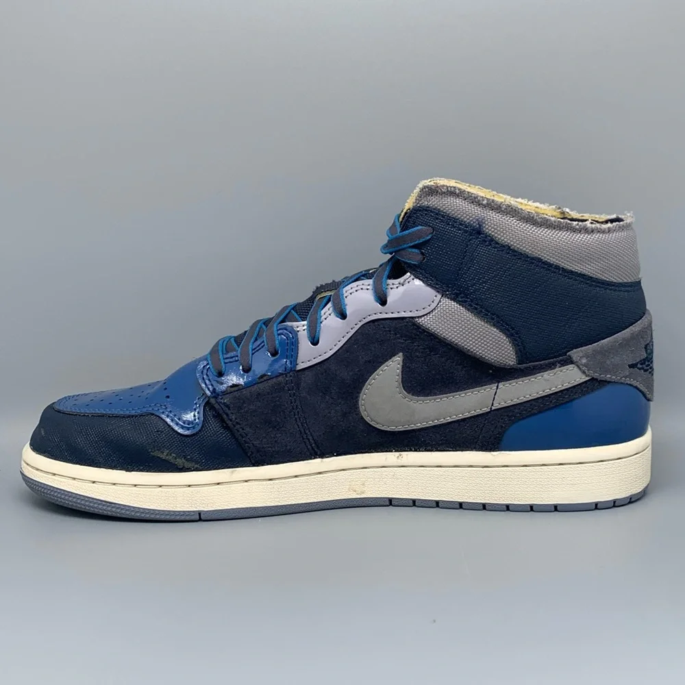 Jordan 1 Mid‎ SE Craft Obsidian Basketball Shoes DR8868-400 Men's Sz 10